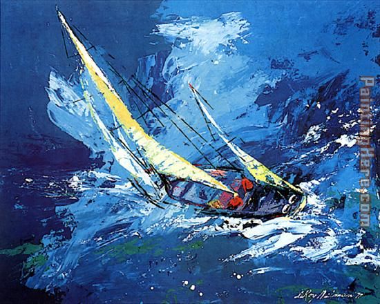 Leroy Neiman Sailing